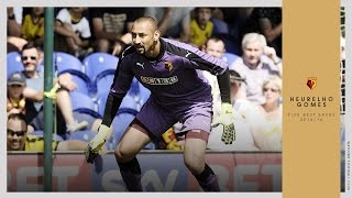 HEURELHO GOMES  FIVE BEST SAVES [upl. by Ijies483]