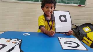 Alphabets and Phonics by Preschool students [upl. by Atinram450]