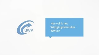 Wijzigingen doorgeven met een WWuitkering [upl. by Fleck315]