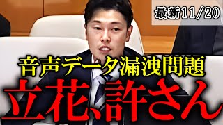 【百条委員会】奥谷委員長が秘密会での音声データを漏洩した立花氏にご立腹【斎藤元彦片山元副知事奥谷謙一】 [upl. by Rondon]