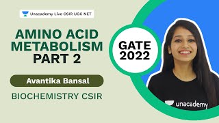 Amino Acid Metabolism Part 2 I Biochemistry I Avantika Bansal [upl. by Gibeon229]