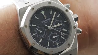 Audemars Piguet Royal Oak Chronograph 25860STOO1110ST03 Luxury Watch Review [upl. by Enitsirhk]