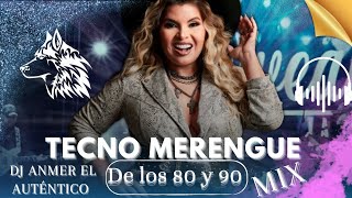 Tecno Merengue Mix De los 80 y 90 Dj Anmer El Auténtico [upl. by Ulland]