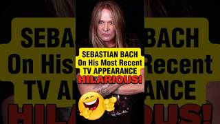 So Funny Sebastian Bach Describing Singing Contest skidrow 80srock [upl. by Selby590]