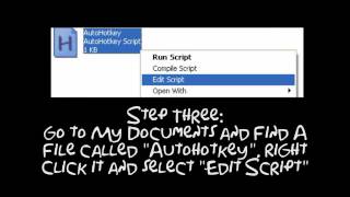 AutoHotkey  Rapid Fire for Dummies [upl. by Stanwin]