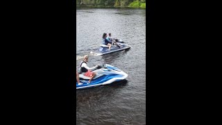 Flying Drone on The River At the Boat Ramp [upl. by Olav]