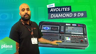 Avolites Diamond 9 D9215 Stadium Lighting Console  PLASA Leeds 2022 [upl. by Tterraj]