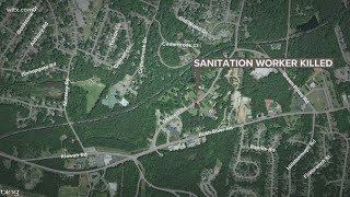 Sanitation worker struck and killed in Lexington county [upl. by Avirt703]