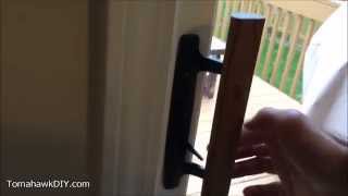 Replacing the Lock Mechanism on Frenchwood Hinged Inswing Patio Doors  Andersen Windows [upl. by Carlynn]