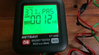 Metravi socket tester ST 09B usage in Tamil [upl. by Yecak]