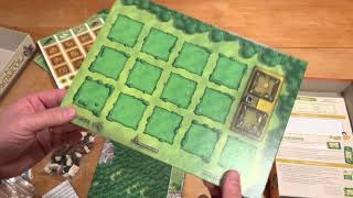 Agricola Revised Edition  Unbiased Unboxing with John LaRuffa [upl. by Namref]