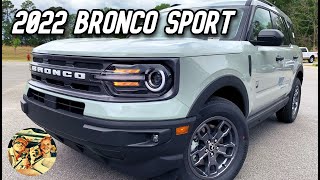 NEW 2022 FORD BRONCO SPORT BIG BEND Compact and Capable SUV Walkaround Startup amp Interior [upl. by Schellens]