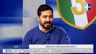 Napoli su Belahyane le ultime di mercato A Udine senza Kvara CN24 Live [upl. by Ahsa]