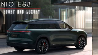 Future is here New Luxury Sport SUV Nio ES8 cars newcar review electriccar evcars future [upl. by Hyland]