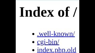 How to Fix the quotIndex Of quot Error  Missing index htmhtmlphp File on Apache Folder [upl. by Flory]