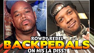 WACK 100 REACTS TO ROWDY REBEL ON NO JUMPER AFTER DISSING LA amp SAYS THE STREETS STILL MAY GET HIM [upl. by Cornall]