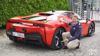 THIS is the New Ferrari SF90 Stradale MY FIRST DRIVE [upl. by Yevad]