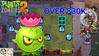 Plants vs Zombies 2  Arena Season 57 Week 286 Homing Thistle Over 830K [upl. by Hardigg21]