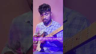 Mera Dil bhi Guitar Cover guitarcover shortsvideo short shorts [upl. by Abbotson]