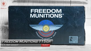 Freedom Munitions 115gr 9mm RN Is It Any Good [upl. by Maller]