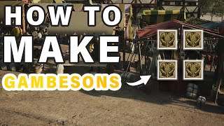 How to Make Gambesons ► Manor Lords [upl. by Russel]