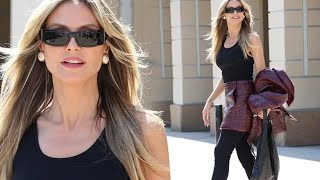 quotHeidi Klums Stylish Arrival at Americas Got Talent  Sofia Vergara Promotes Season 19quot [upl. by Adar126]