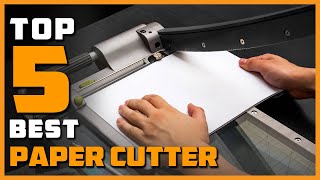 Best Paper Cutters for 2023 Top 5 Review  for Crafts Teachers Card Making Artists Cardstock [upl. by Ahsener]