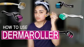 How to use Darma Roller For Acne Scare  Pours  Fine Lines  Freckles  Dark Sports [upl. by Hashum89]