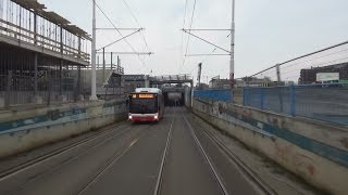 HTM tramlijn 1 Scheveningen Noorderstrand  Delft Tanthof via KalvermarktStadhuis  GTL8 3122 [upl. by Htebasil]