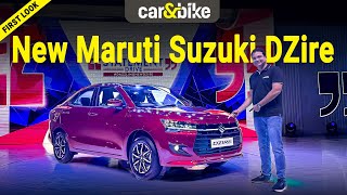 Maruti Suzuki Dzire 4th generation model revealed November 11 launch [upl. by Estis]