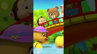 Five Little Ducks Number Song shorts loconutsingalong nurseryrhymes [upl. by Haze118]