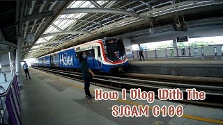 SJCAM C100 for Vlogging  Vlogging Tips [upl. by Mlehliw]