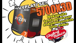 AMD Ryzen 5700x3D vs AMD Ryzen 5700x  vyplatí se [upl. by Adnamor]