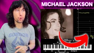 Detailed vocal analysis REVEALS Michael Jacksons LOW voice [upl. by Eet]