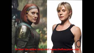 The Mandalorian  Katee Sackhoff Interview [upl. by Hodges]