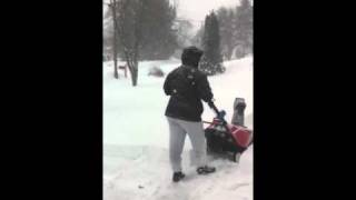 Toro power clear 221qr snowblower [upl. by Leunas]