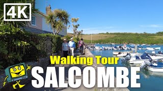 Salcombe  Devon UK  4K Walking Tour  June 2023 [upl. by Ahtiuqal897]