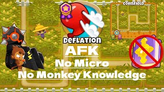 BTD6  Cornfield Deflation Guide  Fully AFK  No Monkey Knowledge [upl. by Ingeborg]