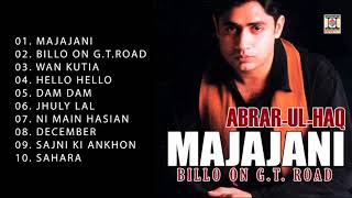 MAJAJANI BILLO ON GT ROAD  ABRAR UL HAQ  FULL SONGS JUKEBOX [upl. by Janean]