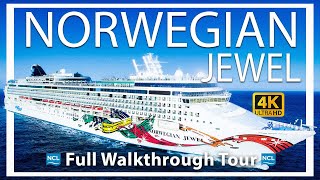 Norwegian Jewel  Full Walkthrough Tour amp Review  4k Ultra HD View  Norwegian Cruise Lines [upl. by Eniamahs]