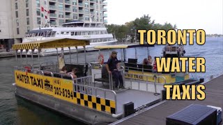 Toronto Water Taxis To The Islands [upl. by Mintun]