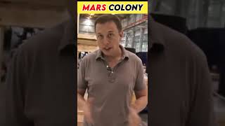 Mars🛸Colony🌌Elon Musk🚀 youtubeshorts trendingshorts amazingfacts factsinhindi interestingfacts [upl. by Ahtanoj]