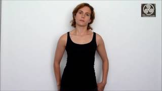 Neck Stretch Side of Neck Standing  York Natural Health [upl. by Jalbert]