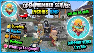 Lycoris Smp Server Survival Minecraft 12144 yang Wajib Kamu Cobain  Fiturnya Lengkap Banget [upl. by Kimberley]