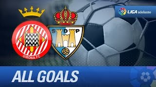 Todos los goles de Girona FC 30 SD Ponferradina  HD [upl. by Lirva]