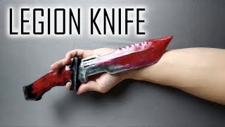 LEGION Knife from Dead by Daylight  Cosplay Build [upl. by Jaquiss612]