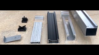 TRIAS Aluminium Unterkonstruktion für Terrassen Dielen oder Platten  Blauform GmbH [upl. by Yusuk]