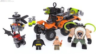 LEGO The Batman 2022 Batcave Riddler Faceoff REVIEW [upl. by Nospmas]