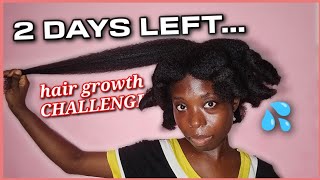 Grow your hair LONGER THICKER and HEALTHIER in 30 days OCTOBERs Hair growth challenge [upl. by Elana]