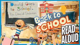 David Goes to School 🏫 Best David Shannon Books 📚  Back to School Books [upl. by Divad]